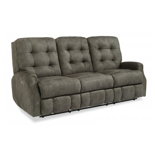 Devon Power Reclining Sofa with Power Headrests Collection